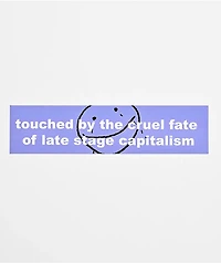 A.LAB Cruel Fate Purple Bumper Sticker