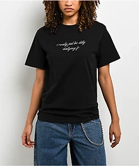 A.LAB Dilly Dallying FR Black T-Shirt