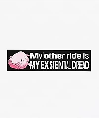 A.LAB Existential Dread Bumper Sticker