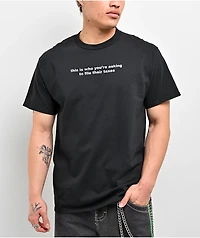 A.LAB File Taxes Black T-Shirt
