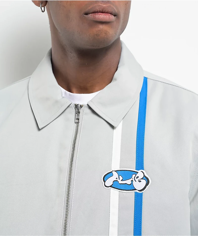 A.LAB Flash Gas Station Grey Work Jacket