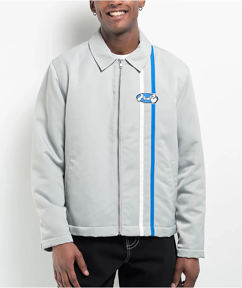 A.LAB Flash Gas Station Grey Work Jacket