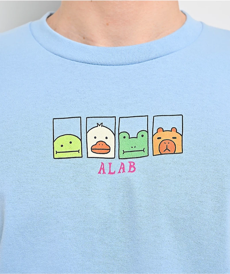 A.LAB Foot Bag Squad Blue T-Shirt