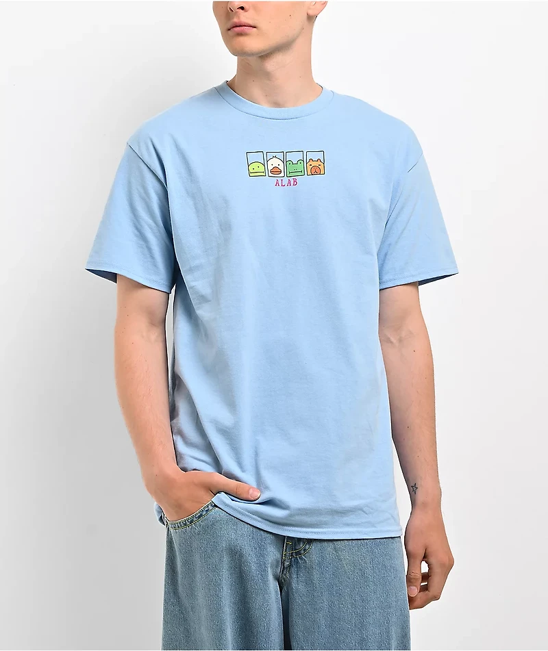 A.LAB Foot Bag Squad Blue T-Shirt