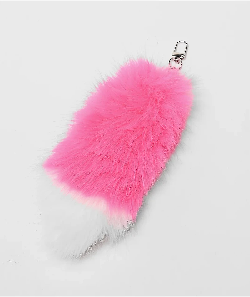 A.LAB Foxtail Pink Bag Charm