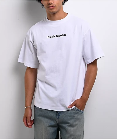 A.LAB Freak Level Infinity White T-Shirt