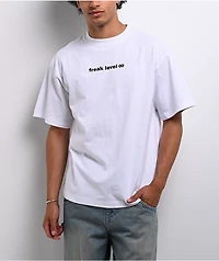 A.LAB Freak Level Infinity White T-Shirt