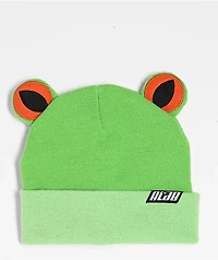 A.LAB Green Tree Frog Beanie