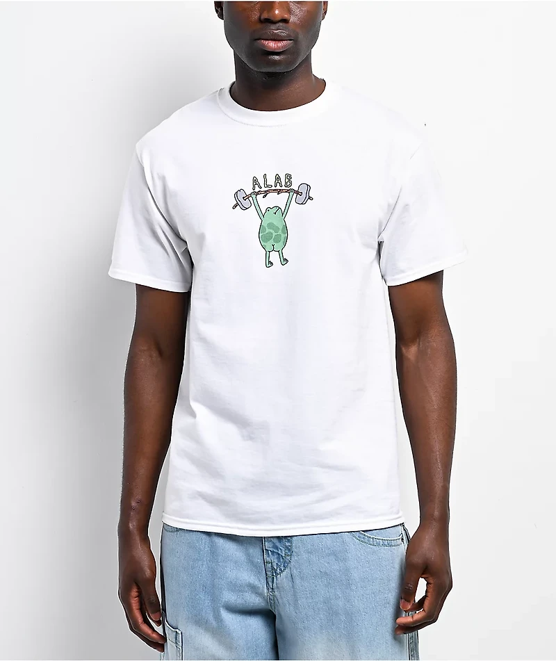 A.LAB Grindset Mindset White T-Shirt