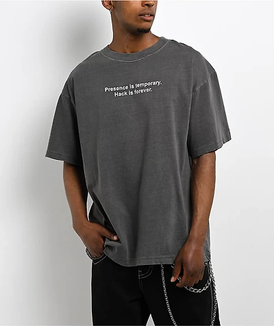 A.LAB Hack Is Forever Vintage Grey T-Shirt