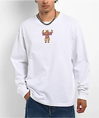 A.LAB Hit The Gym White Long Sleeve T-Shirt