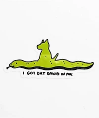 A.LAB I Got That Dawg In Me Sticker