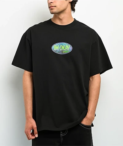 A.LAB I'm Okay Black Boxy T-Shirt