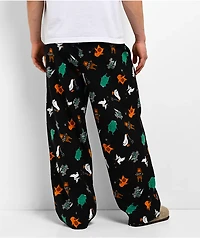 A.LAB Jerry & Friends Black Ultra Wide Lounge Pants