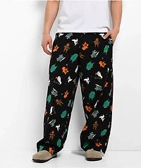 A.LAB Jerry & Friends Black Ultra Wide Lounge Pants