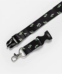 A.LAB Jerry Black Lanyard