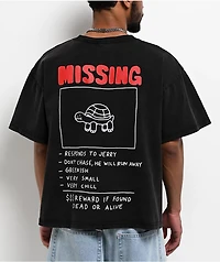 A.LAB Jerry Black Wash Boxy T-Shirt