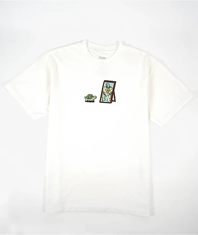 A.LAB Jerry Mirror White T-Shirt