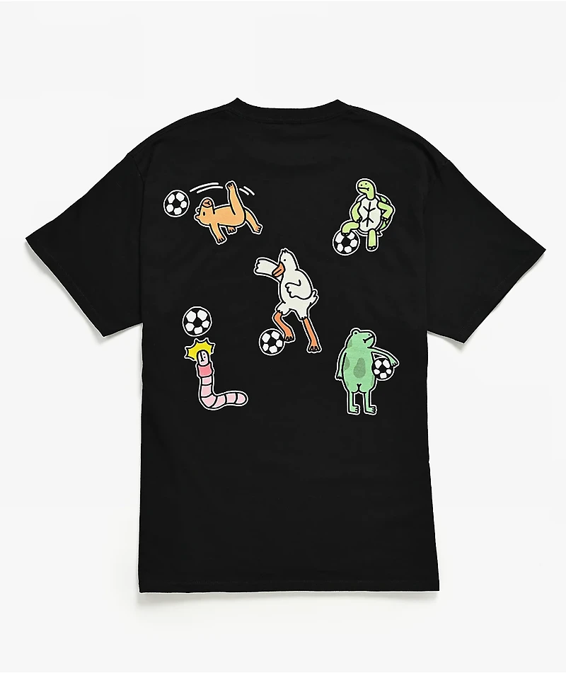 A.LAB Jerry Soccer Squad Black T-Shirt
