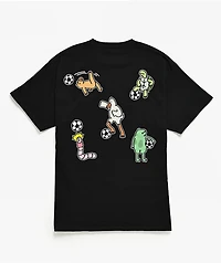 A.LAB Jerry Soccer Squad Black T-Shirt