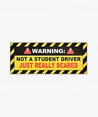 A.LAB Just Really Scared Bumper Sticker