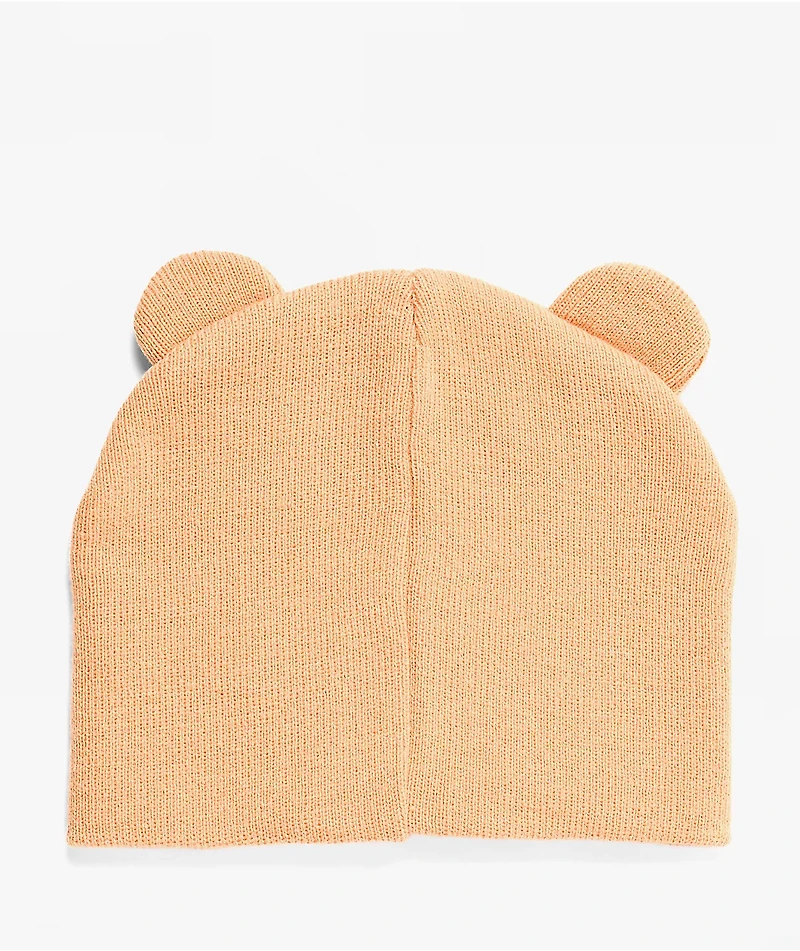 A.LAB Karl Capybara Beige Skully Beanie