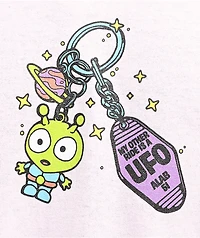 A.LAB Keys To My UFO Pink T-Shirt