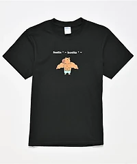 A.LAB Kids Amog Carl Black T-Shirt