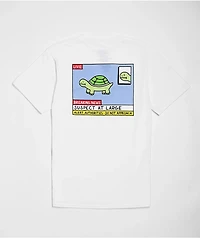 A.LAB Kids Breaking News White T-Shirt
