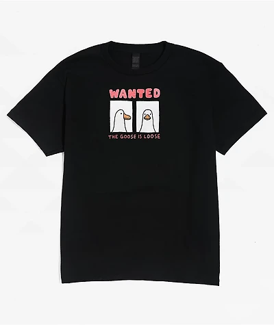 A.LAB Kids Goose Is Loose Black T-Shirt