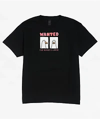 A.LAB Kids Goose Is Loose Black T-Shirt