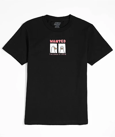 A.LAB Kids Goose Is Loose Black T-Shirt