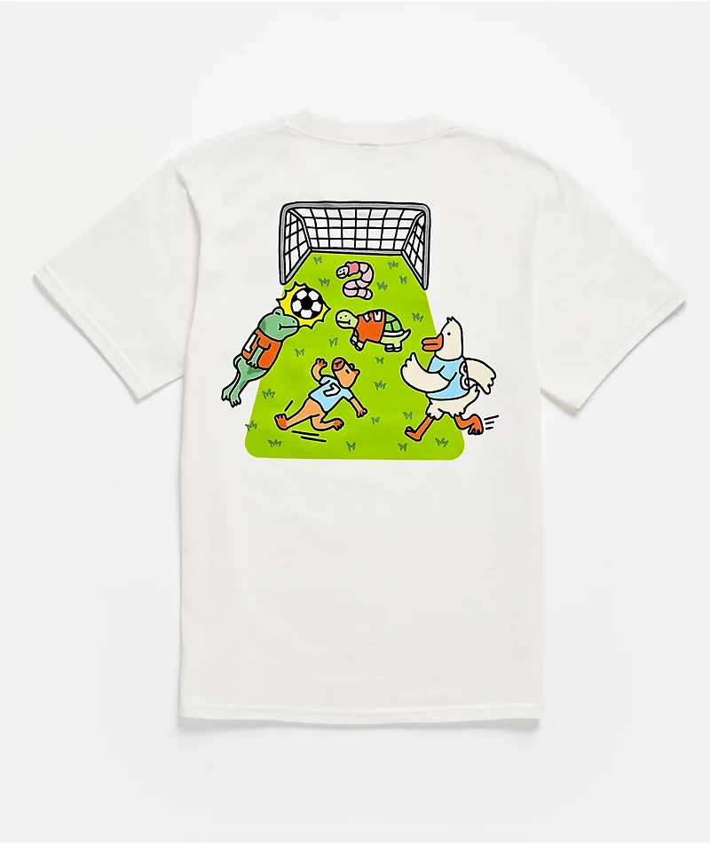 A.LAB Kids Jerry Soccer Club White T-Shirt
