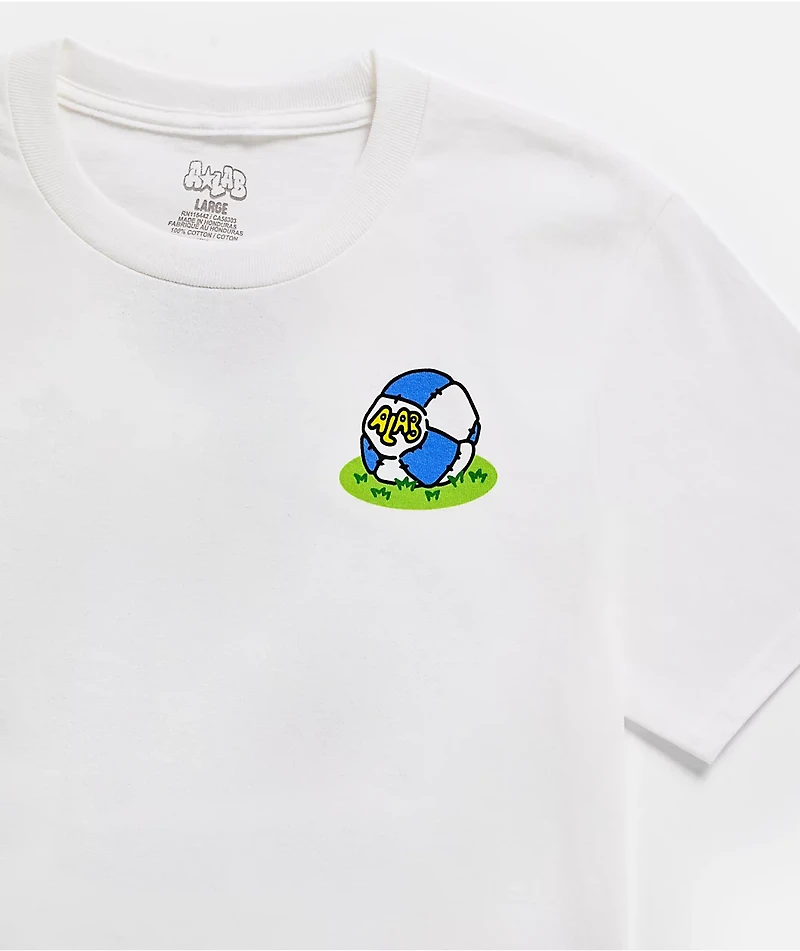 A.LAB Kids Just Kickin It White T-Shirt