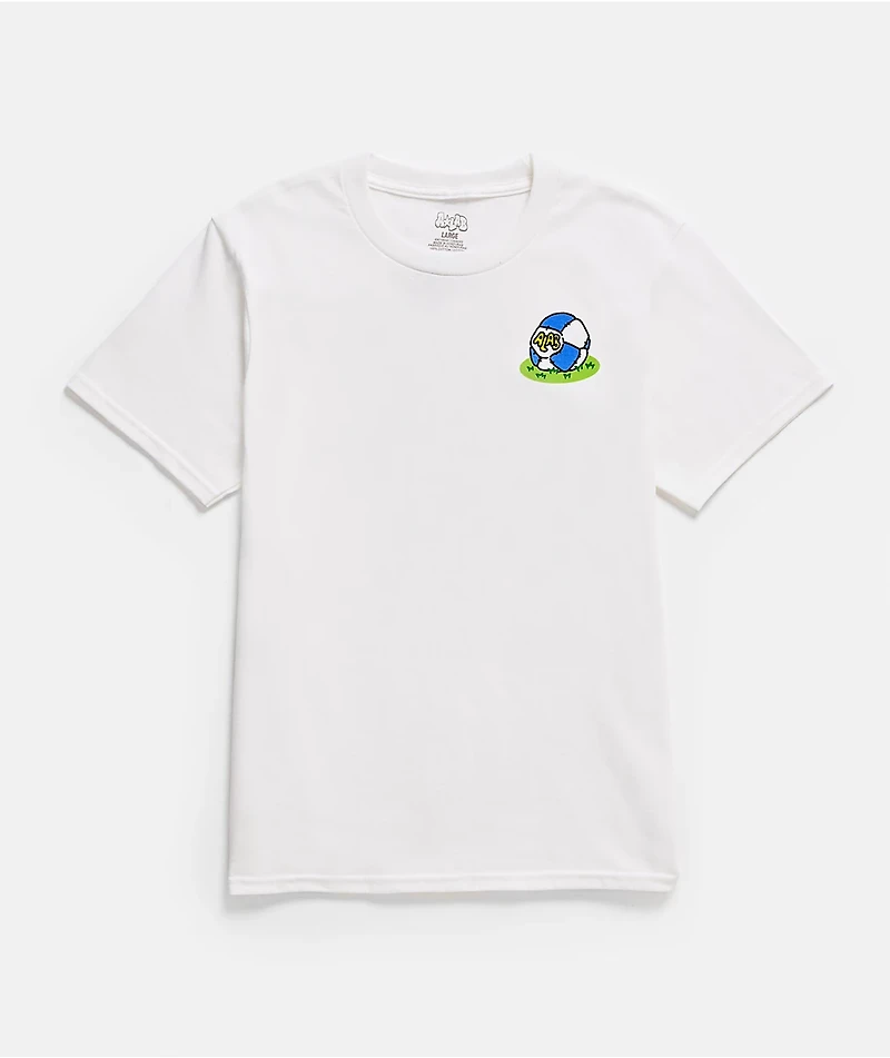 A.LAB Kids Just Kickin It White T-Shirt