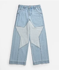 A.LAB Kids Mega Star Rave Light Blue Jeans