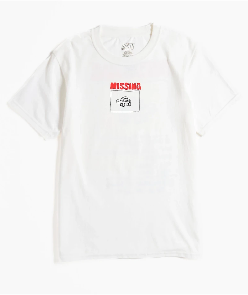 A.LAB Kids Missing Jerry White T-Shirt