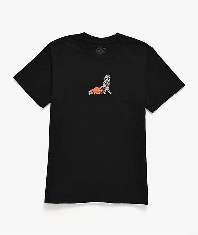 A.LAB Kids Monkey Walk Black T-Shirt