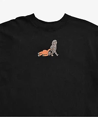A.LAB Kids Monkey Walk Vintage Black T-Shirt