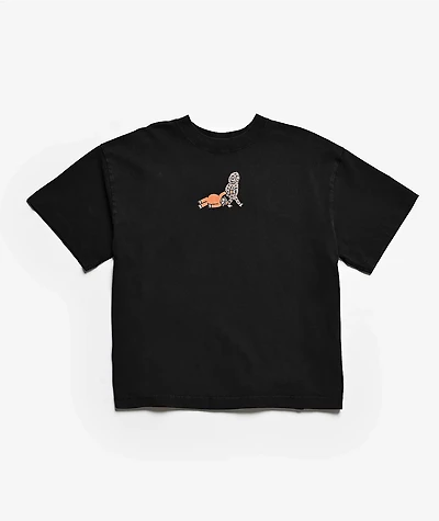A.LAB Kids Monkey Walk Vintage Black T-Shirt