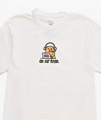 A.LAB Kids On My Puter White T-Shirt