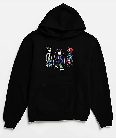 A.LAB Kids Pozer Black Hoodie