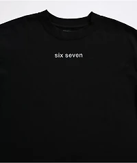 A.LAB Kids Six Seven Black T-Shirt