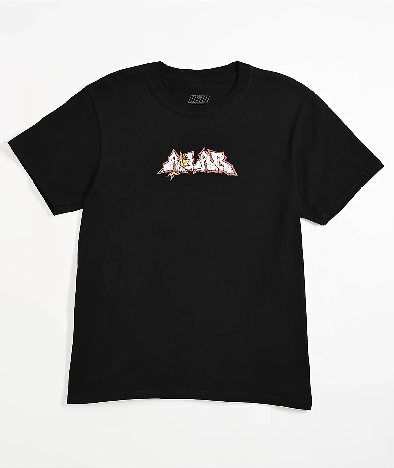 A.LAB Kids Y2K Buddies Black T-Shirt