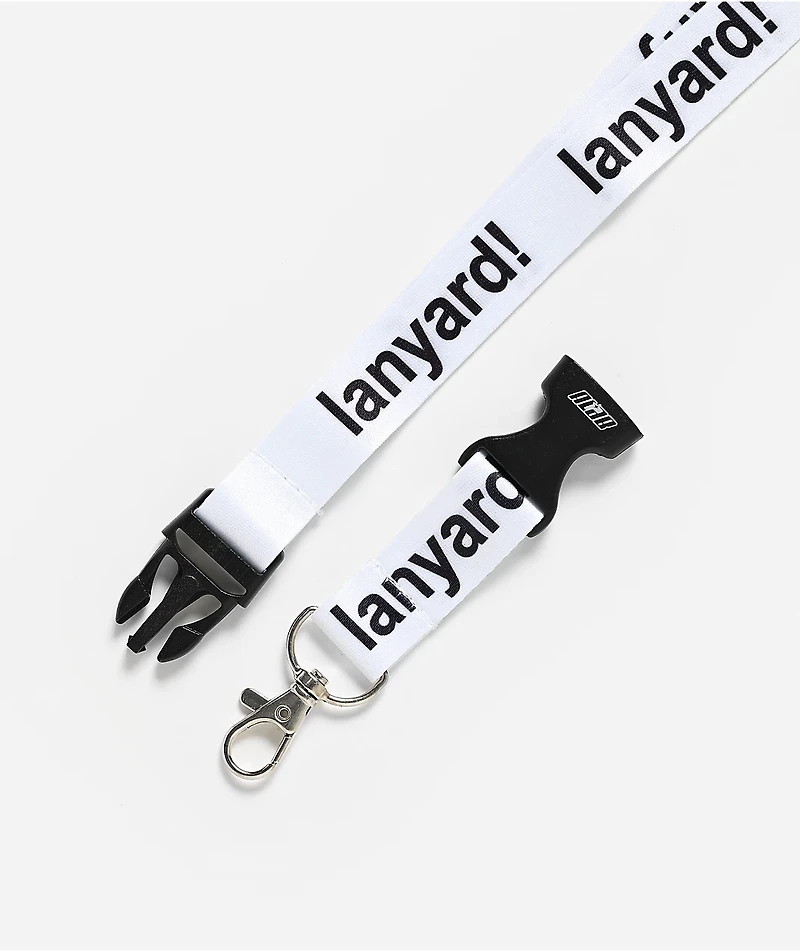 A.LAB Lanyard! White Lanyard