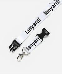 A.LAB Lanyard! White Lanyard