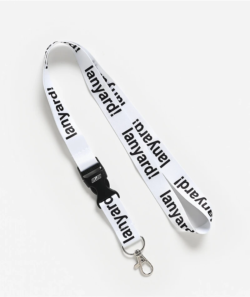 A.LAB Lanyard! White Lanyard