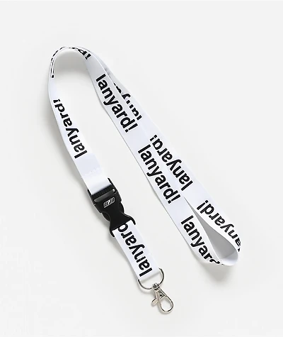 A.LAB Lanyard! White Lanyard