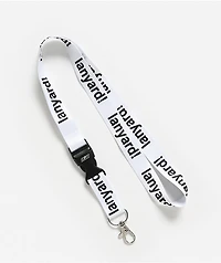 A.LAB Lanyard! White Lanyard