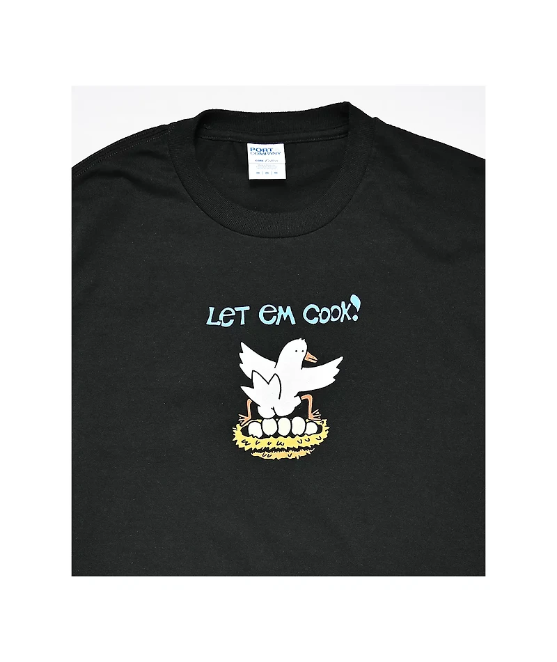 A.LAB Let Em Cook Black T-Shirt